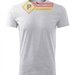 Tricou gri deschis clasic de barbat